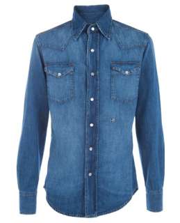 Hydrogen Denim Shirt   Tessabit   farfetch 