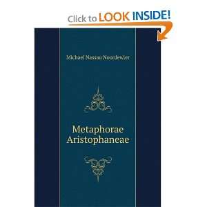 Metaphorae Aristophaneae Michael Nassau Noordewier  Books