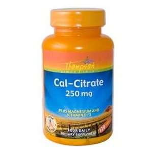 Thompson Minerals   Cal Citrate with Magnesium 120 tablets Health 