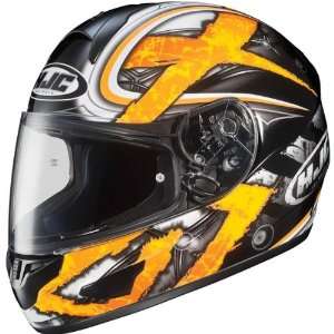 HJC Shock Mens CL 16 Street Racing Motorcycle Helmet   MC 