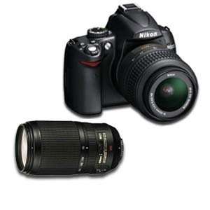  Nikon D5000 Digital SLR Camera with 18 55mm VR Len  