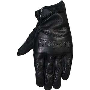  Power Trip Smack Mens Leather Road Race Motorcycle Gloves 