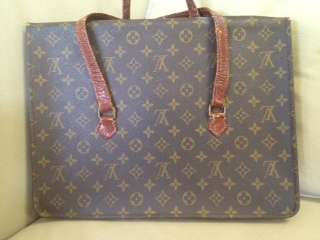 Louis Vuitton Vintage Insignia Attache Briefcase  