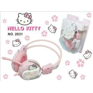    Hello Kitty Earphones Headphones Microphone Pink/mic 2 Electronics