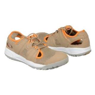 Womens Propet Adventure Taupe/Orange Shoes 