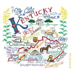  Catstudio Dish Towel   Kentucky State