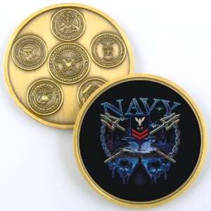  DC PETTY OFFICER 2ND CLASS PHOTO CHALLENGE COIN YP284 