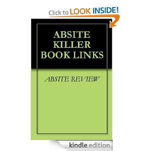 ABSITE KILLER BOOK LINKS ABSITE REVIEW  Kindle Store