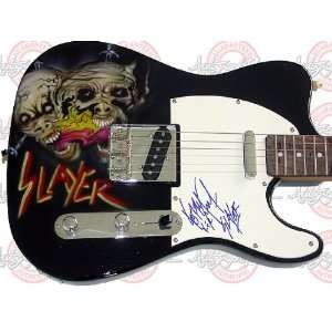   Signed Autographed RARE CUSTOM KILLER Guitar ed 