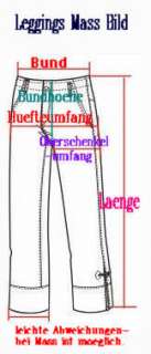 Norweger stil Damen Leggings Leggins Legins Gr.34 36 38 M L XL Instyle 