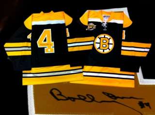 BOBBY ORR AUTOGRAPHED BOSTON JERSEY GNR  