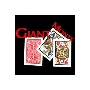    Giant Monte 3 Set   Plastic   Stage / Card Magic Toys & Games