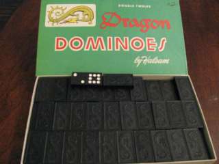 Dragon Dominoes by Halsam set no. 1220 91 pieces  