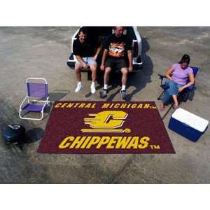  BSS   Central Michigan Chippewas NCAA Ulti Mat Floor Mat 