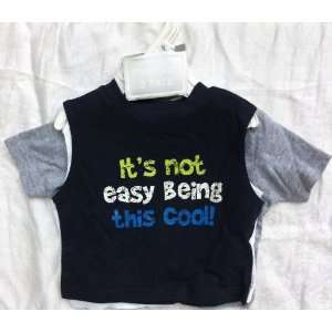   Being This Cool Baby Boy 0 3 Months, 3 Pack T Shirts Toys & Games