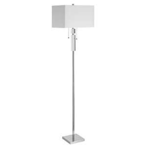  Dainolite DM231F PC 2 Light Elegant Floor Lamp   Polished 