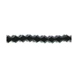 Cousin Crystazzi Crystals 6mm BICone 18/Pkg Black 3676MM 0120; 3 Items 