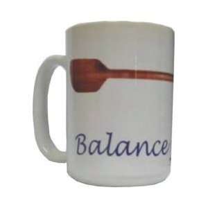  Balance Your Life Ceramic Kayaking Mug/Cup Sports 