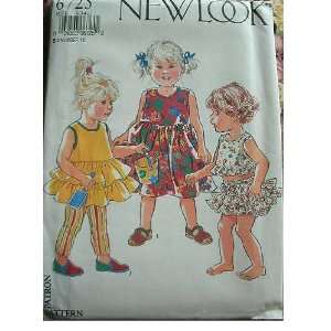   24 MONTHS NEW LOOK BY SIMPLICITY PATTERN 6725 Arts, Crafts & Sewing