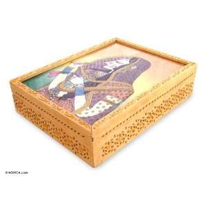  Gemstone jewelry box, Mughal Beauty