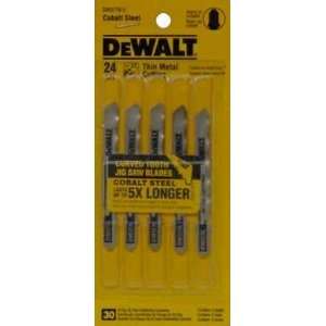  2 each Dewalt Curved Tooth Jig Saw Blades (DW3776 5 