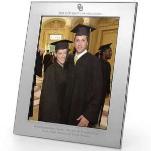  University of Oklahoma Pewter Picture Frame by M.LaHart 