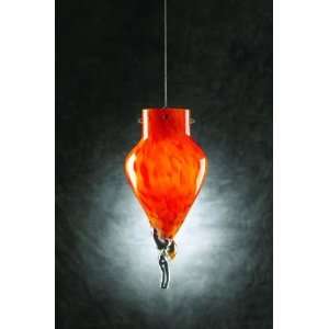   Plc contemporary lighting   pendants   icicle in red