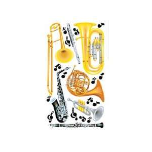  Wind Instruments Classic Stickers