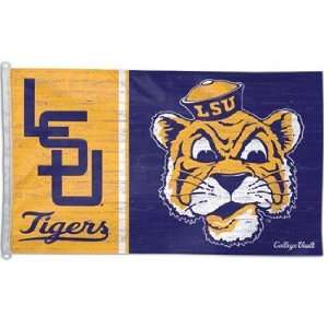   State Fightin Tigers 3 by 5 Foot Vault Flag