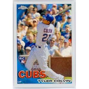 Tyler Colvin 2010 Topps Chrome Rookie Refractor Wrapper Redemption