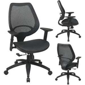   Chair and Seat with 2 to 1 Synchro Tilt, Seat Slider and Nylon Base