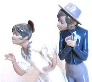   by Lladro Figurine Flamenco dancer Spanish Boy & Girl dancers  