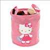 Hello Kitty Storage Bucket Mushroom Pink  