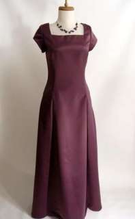 PURPLE MAUVE Classic Formal Gown Bridesmaid Dress 10 M  