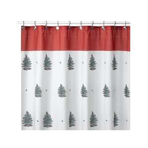 Spode Christmas Tree Shower Curtain 