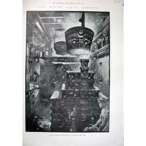  1901 Casting Armour Plate Ingot Francisco Union Works 