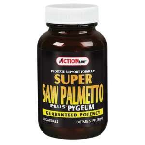  Action Labs Super Saw Palmetto Plus Pygeum, 50 tabs 