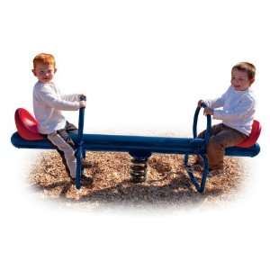  PlayCore 2 Seat Spring SeeSaw Toys & Games