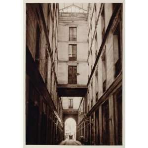  1928 Pasadizo Arcade Street Barcelona Photogravure NICE 