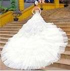   /ivory wedding dress Bride gown custom size 2 4 6 8 10 12 14 16 28