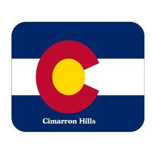   State Flag   Cimarron Hills, Colorado (CO) Mouse Pad 
