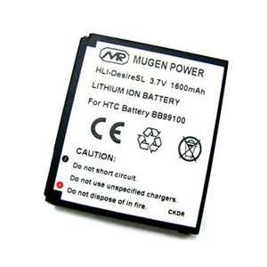 Mugen Power Extended Battery 1600mAh for HTC Desire
