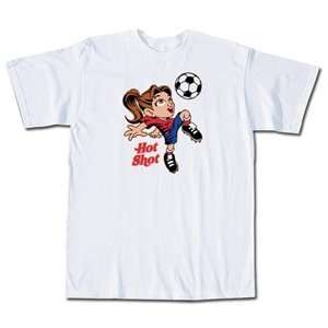  Utopia Hot Shot Soccer T Shirt (White)