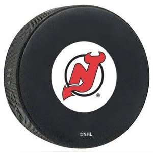  New Jersey Devils NHL Team Logo Autograph Hockey Puck 