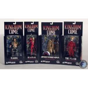  Kingdom Come 3 Action Figures Set of 4 Toys & Games