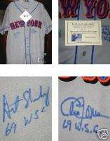1969 NEW YORK METS AUTOGRAPHED JERSEY (W/ PROOF)  