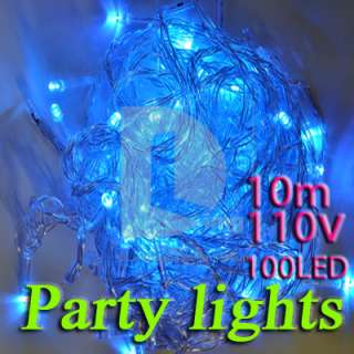   10M 8 Mode LED String Strip Light For Christmas Party 110V  