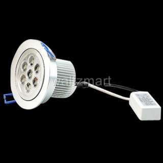 Brand New 7x1W LED Ceiling Light Down Recessed Lamp Cool White Spot 