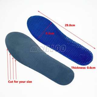   ABSORBING Gel Honeycomb Massage Insoles Shoe Insert Pad Size AU 6   11