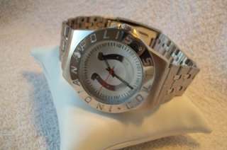 SHARP MENS NFL COLTS WATCH / STAINLS STL / NEW  